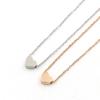 Simple Love Short Necklace Collarbone Chain Female, Exquisite Metal Heart-shaped Short Necklace