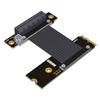 Кабель-адаптер-удлинитель M.2 NVMe на PCIE, штекер-гнездо, для сетевой карты PCIE, быстрая передача данных 64 Гбит/с