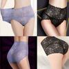 Women  Lace High Waist Brief Panties Thong High Waist Knicker Underwear Sexy Lingerie Lace Panties