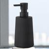 Пенный диспенсер для мыла с дезинфицирующим средством для рук, большой диаметр горлышка бутылки, современный ребристый дизайн, универсальная бутылка с дозатором жидкости
