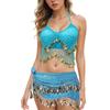 Tassel Latin Dance Top Shiny Stage Performance Top Charming Sequins Crop Top  Festivals
