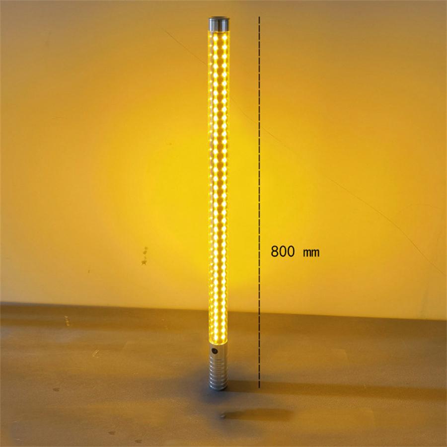 60/80 см Ручные танцевальные мигающие палочки для ночного клуба Светодиодные стробоскопические палочки для обслуживания бутылок шампанского Светодиодные бенгальские огни Светильник