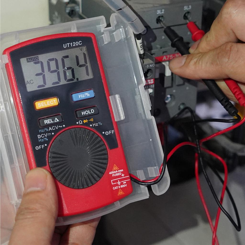 Digital Miniature Multimeter for Precise Electrical Testing Needs Portable and Easy to Carry Electricians And Students