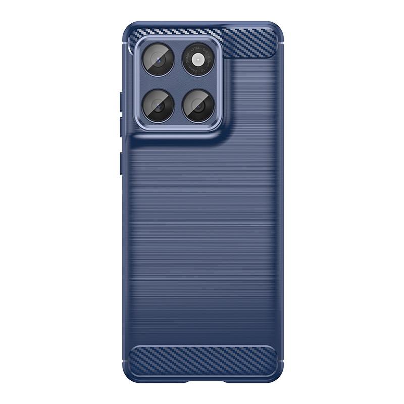 Для Moto Edge 60 Fusion Чехол Чехол Moto Edge 60 Fusion Capa Ударопрочный TPU Мягкий Карбоновый Защитный Чехол Motorola Moto Edge 60 Fusion