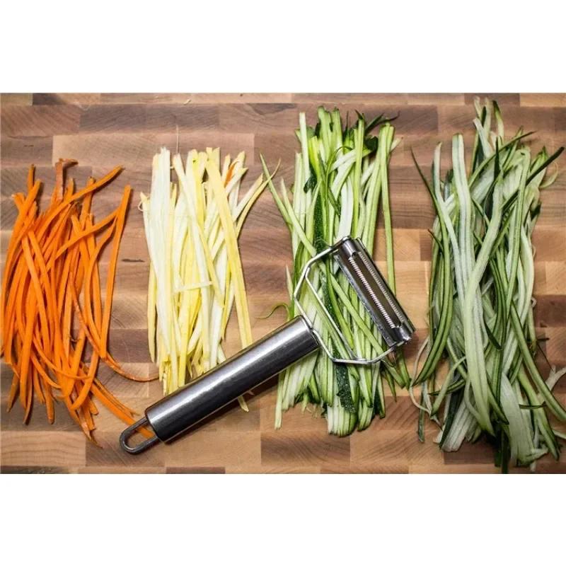 Многофункциональная терка для овощей и фруктов, прочная нержавеющая сталь, кухонная, для дома, для чистки фруктов и овощей, морковь, картофель