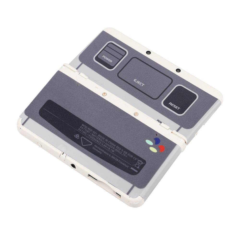 Сменная крышка корпуса для New Nintendo 3DS, верхняя и нижняя, серая