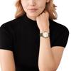Michael Kors Мини-часы Everest с тремя стрелками из замши Амазон и кожи крокодила MK4720