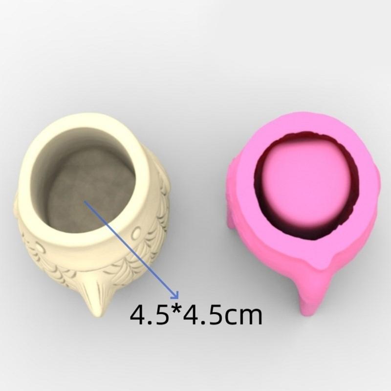 Silicone Vase Molds Flower Jar Mold Fish Shape Unique Flowerpot Molds Succulent Vase Moulds for Hand-Making Craft