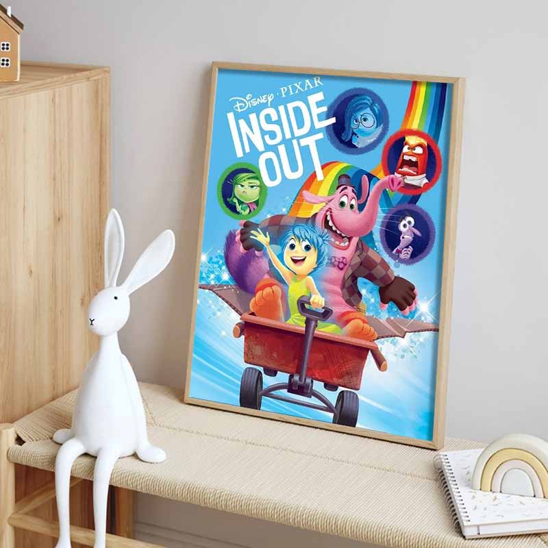 Disney 5D DIY Алмазная Живопись Украшения Классический Изнанка Наружу Постер Иллюстрации Алмазная Вышивка и Стразы Набор для Вышивания Крестиком Ручная Работа
