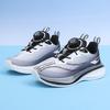 New Rotating Button Boys Breathable Mesh Running Shoes Youth Sports Shoes Children Anti-slip Wear Racing Students