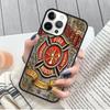 Чехол для телефона Пожарно-спасательного департамента для iPhone 17 Air 16 15 14 12 13 PLUS 11 PRO MAX Чехол Fundas Shell
