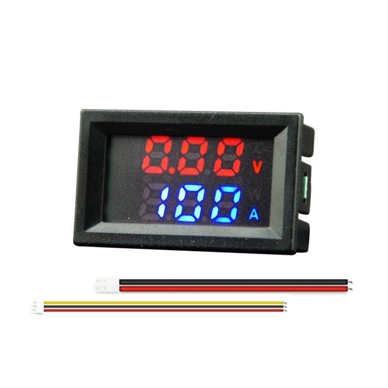 652F Digital Multimeter Dual LED Display Voltmeter Ammeter Power Meter Micro-adjustment Function Current Watt Meter