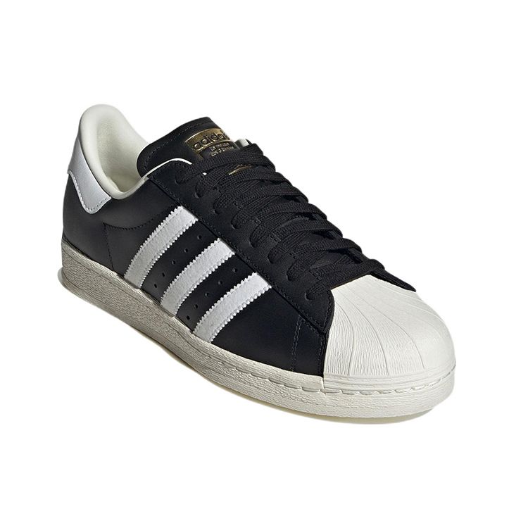Adidas Superstar 82 Black Off White Unisex Sneakers Core-Black Footwear-White IE4195