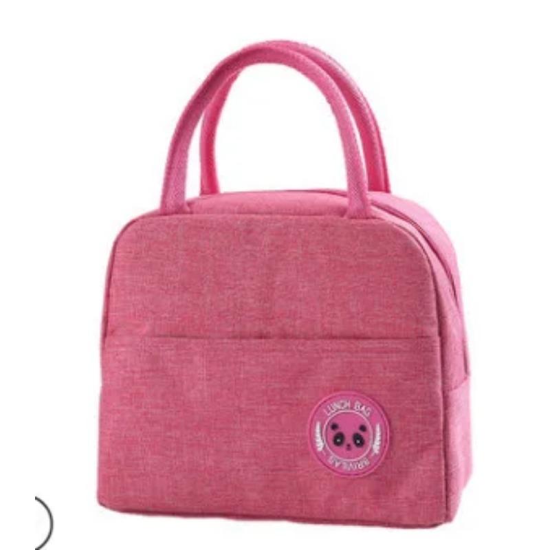 Свежие теплые сумки водонепроницаемые нейлоновые портативные термосумки-ланч-боксы на молнии для женщин удобные сумки-тоут для еды