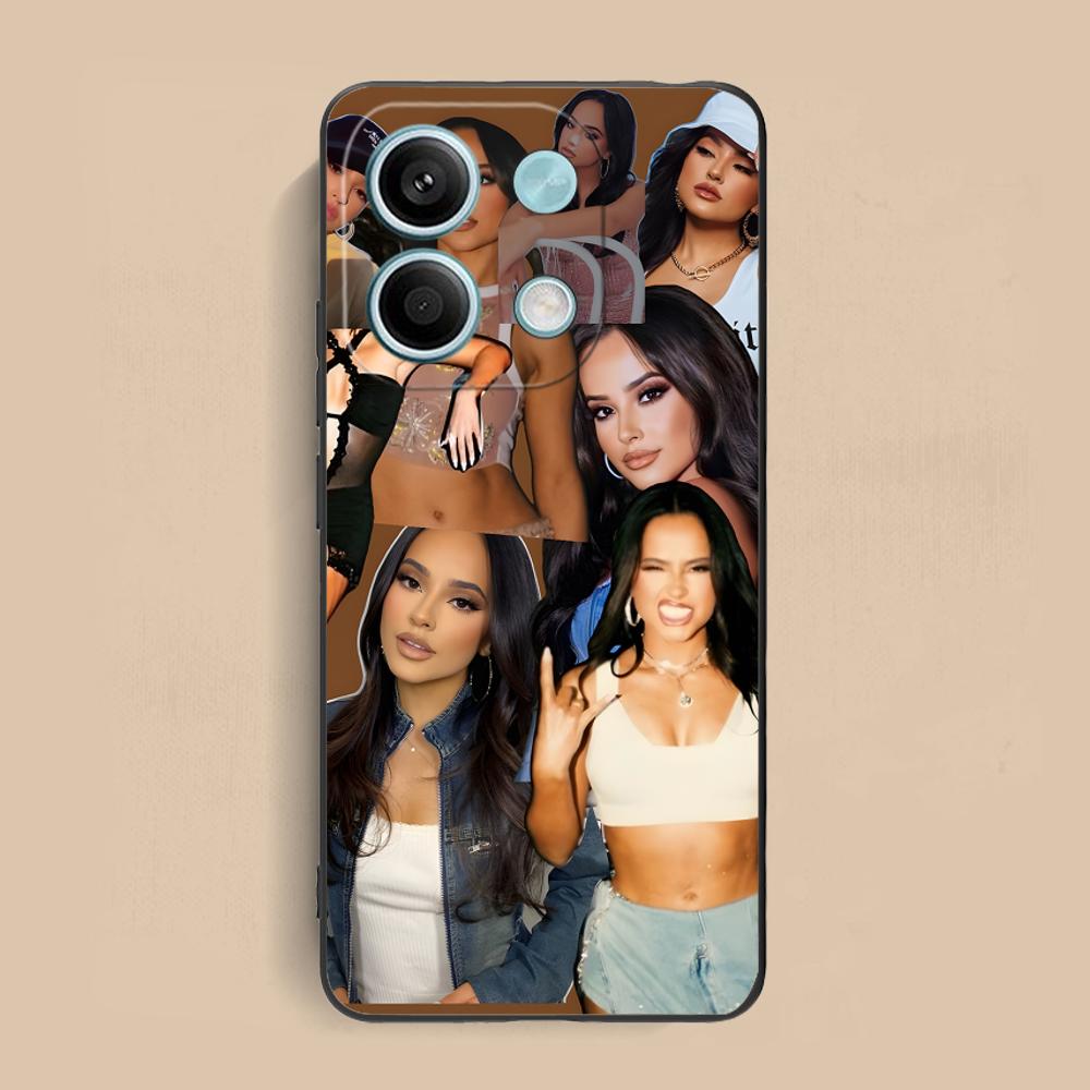 Модный матовый чехол из ТПУ Becky G для мобильного телефона Xiaomi Redmi Note 14 13 12 11 S Pro Plus 4G 5G, цветная печатная крышка