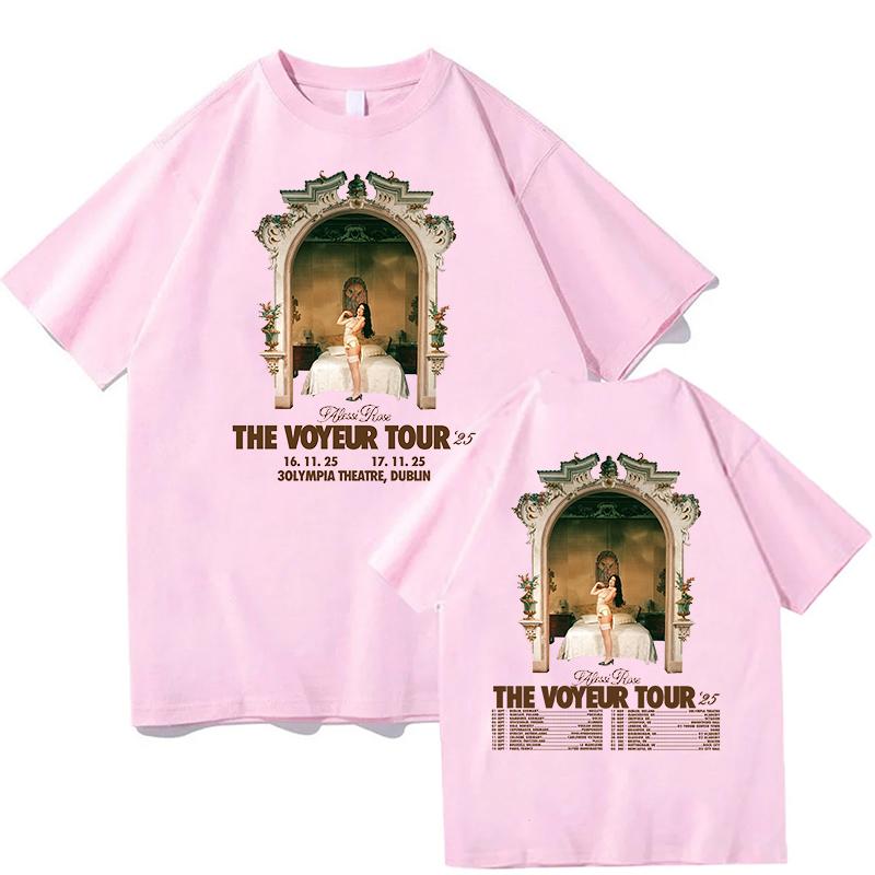 Vintage Summer Alessi Rose voyeur T Shirts Unisex Unisex Fashion Hip Hop Street Tshirt Male Casual Cotton Short Sleeve Tees Clothes