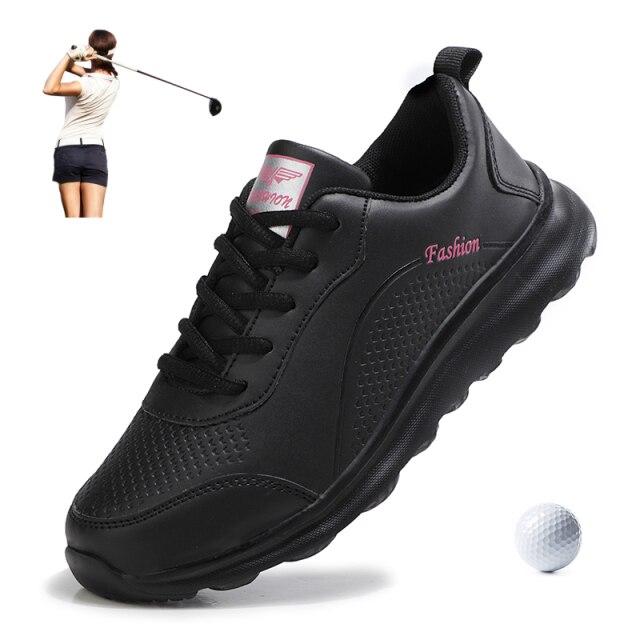 Женские весенние летние туфли для гольфа, белые, розовые, женские уличные кроссовки для тренировок по гольфу, большой размер 35-42, обувь для травы, спортивные кроссовки