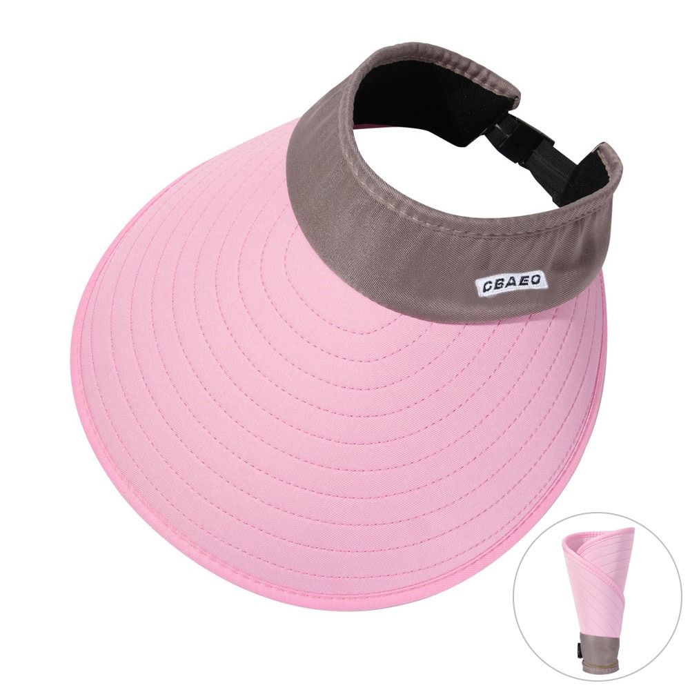 Summer For Women Wide Brim UV Protection Sunscreen Korean Style Hat Empty Top Hat Women Cap Sun Hat