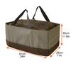 Color blocking and wear-resistant Oxford cloth logging bag, simple sorting and transportation tool kit