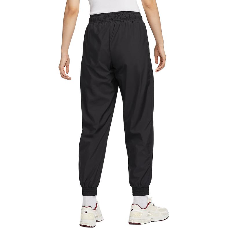 Nike Nsw Otg Uv Essntl Wvn Mr Jg Вязаные спортивные штаны Женские Черные FV7661-010