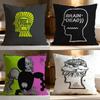 Популярная наволочка B-BBrain Dead Cushion Мягкая Стирка Защитная Наволочка для Подушки Многоцелевая для Дивана Кровати Путешествий Офиса