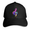 Colorful Music Note Baseball Cap Unisex For Men Women Outdoor Golf Running Hiking Summer Beach Travel