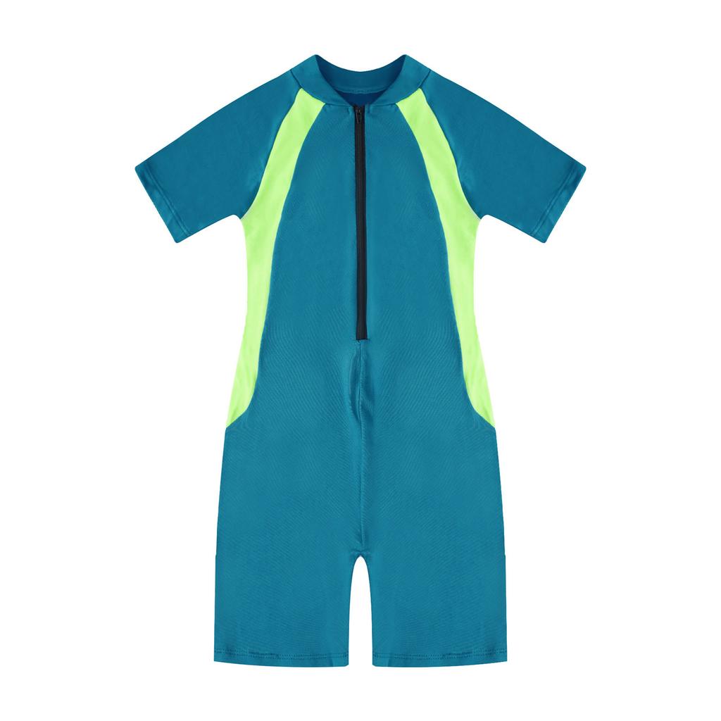 Гидрокостюм, короткий купальник, детский эластичный костюм для дайвинга для девочек, купальник, комбинезон для серфинга, рашгард