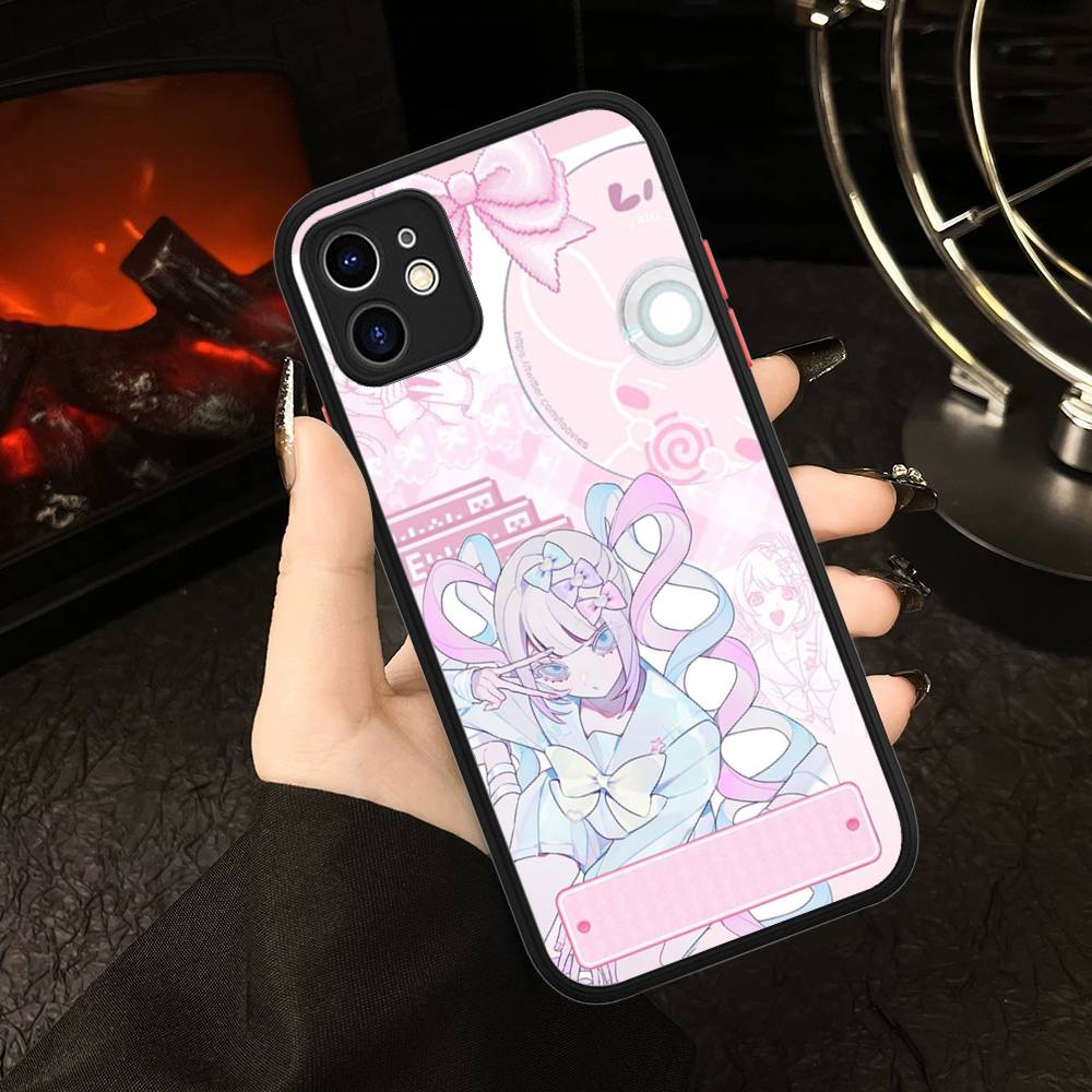 Needy Girl Overdose Game Милый Чехол Для Телефона Девочка Для IPhone 13 12 X XS MAX Pro Max 16 15 11 14 Pro Max Ударопрочный Матовый Чехол