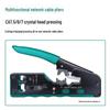 Multi-function Network Cable Pliers for Crimping Five, Six, Seven Types