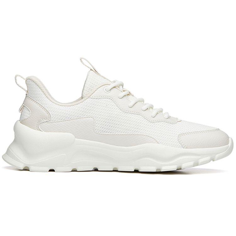 Anta Легкие дышащие низкие спортивные повседневные туфли мужские кроссовки белые серые 912238832-1