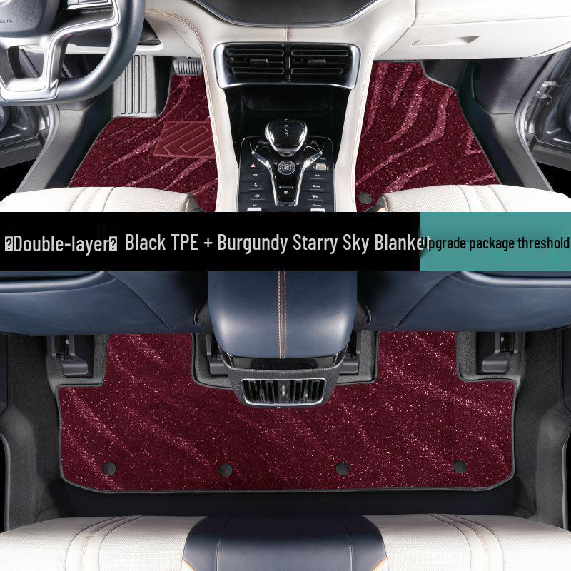 Всепогодные коврики TPE BYD Song Plus DMI/EV для электромобилей