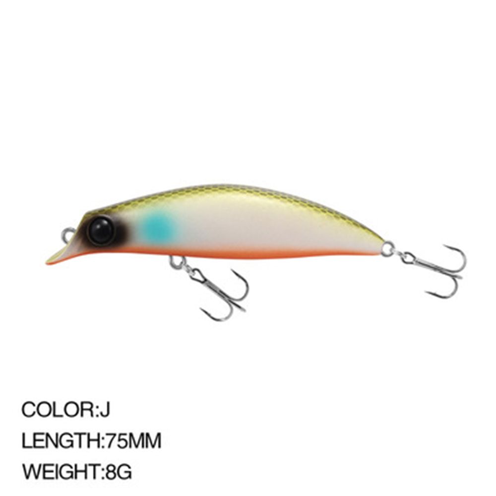 Multicolor Winter Fishing Crankbaits Useful Minnow Lures Long Casting Lure Fish Hooks Minnow Baits