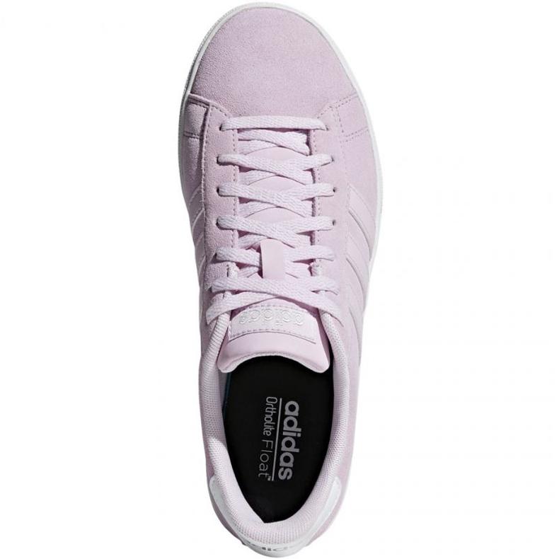 adidas Повседневные 2.0 Удобные Мягкие Нескользящие Прочные Низкие Кеды для Скейтборда Женские Кроссовки Розовые Белые F34740