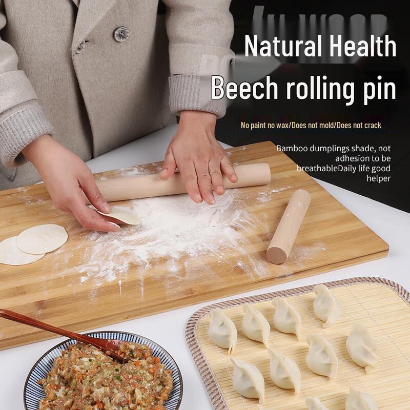 Чжаоран Скалка из массива дерева и набор стеклянной доски для теста