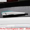 Декоративная накладка на задний стеклоочиститель для Ford Explorer 2012 - 2018, Хромированные ABS Аксессуары, Комплект для Внешнего Тюнинга