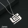 Мужское ожерелье-подвеска в стиле хип-хоп из титановой стали - Модное, не выцветающее, уличный стиль