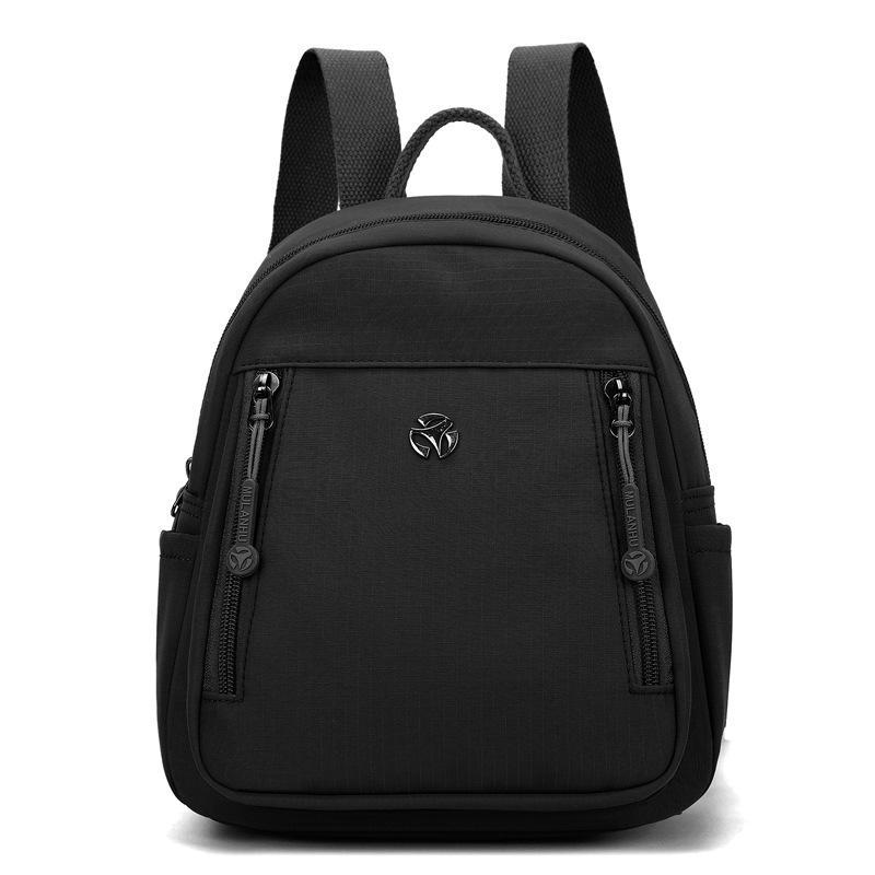 Водоотталкивающий нейлоновый рюкзак женский небольшой рюкзак легкий дорожный школьный ранец