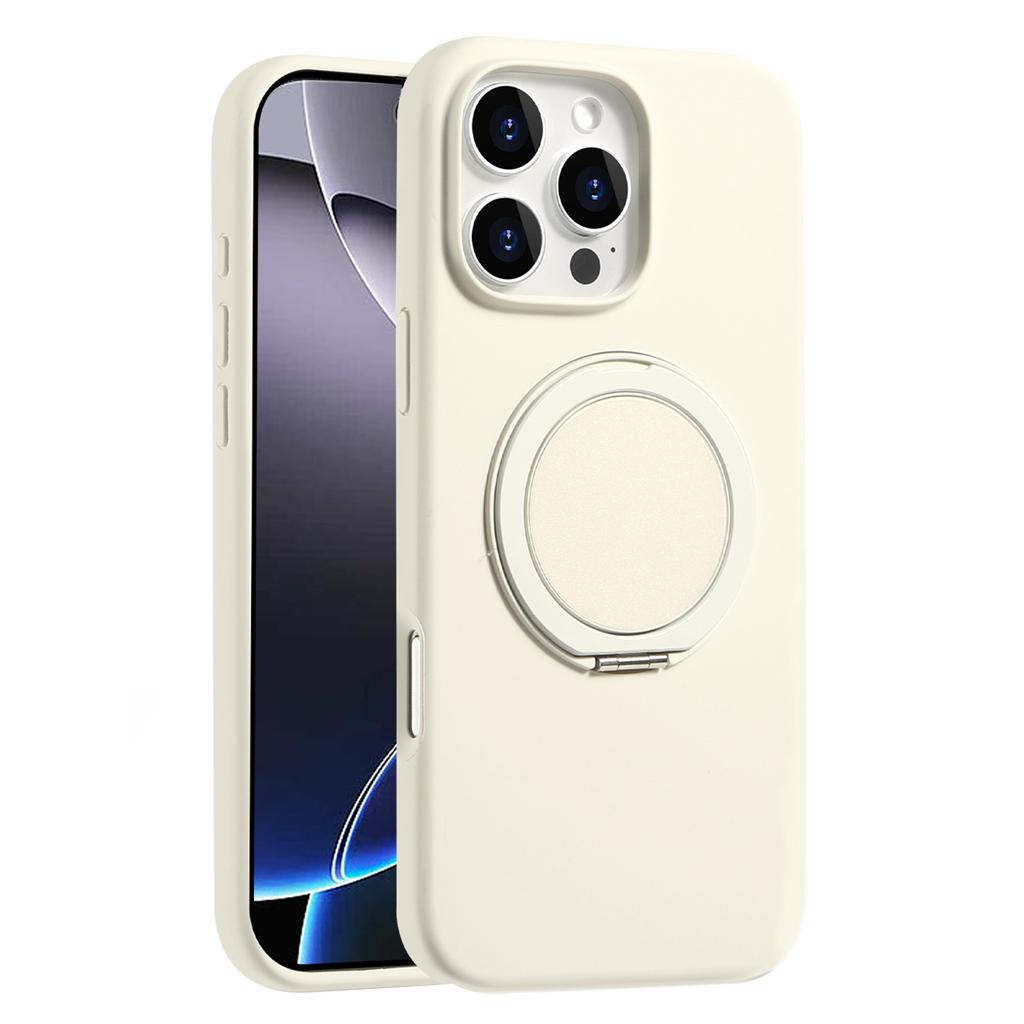Bulk Purchasing For iPhone 16 Pro Max Magnetic Case Large Cutouts Kickstand Liquid Silicone Phone Cover