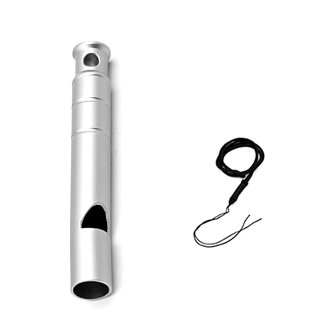 Outdoor Emergencies Whistles Portable Signal Whistles With Lanyard Training Whistles for Camping Hiking Sports