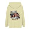Ladies Fashion Casual Long Sleeve Printed Round Neck Hoodie Pullover Top
