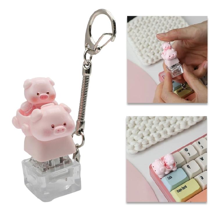 Тестер переключателей Тактильная обратная связь Кнопка-игрушка Для компьютерных клавиатур Переключатели Снятие стресса Улучшение концентрации с кейкапом