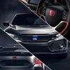 H 1PCS For Honda Fit City Accord Fit VEZEL HRV Odyssey H Emblem Badge Car Hood Grill Rear Trunk Steering Wheel Logo Accessories