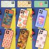 Розовые персики Эстетичный чехол для Honor 200 Lite 50 70 90 X9b X9a X8b X8a X8 X9 X9c Honor Magic 7 Pro 5 6 Lite Чехол