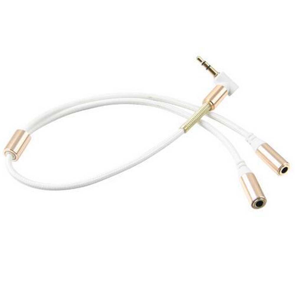 Jack Splitter Male to Female Audio Extension Cables Audio Cable Y Splitter Cable Headphone Adapter