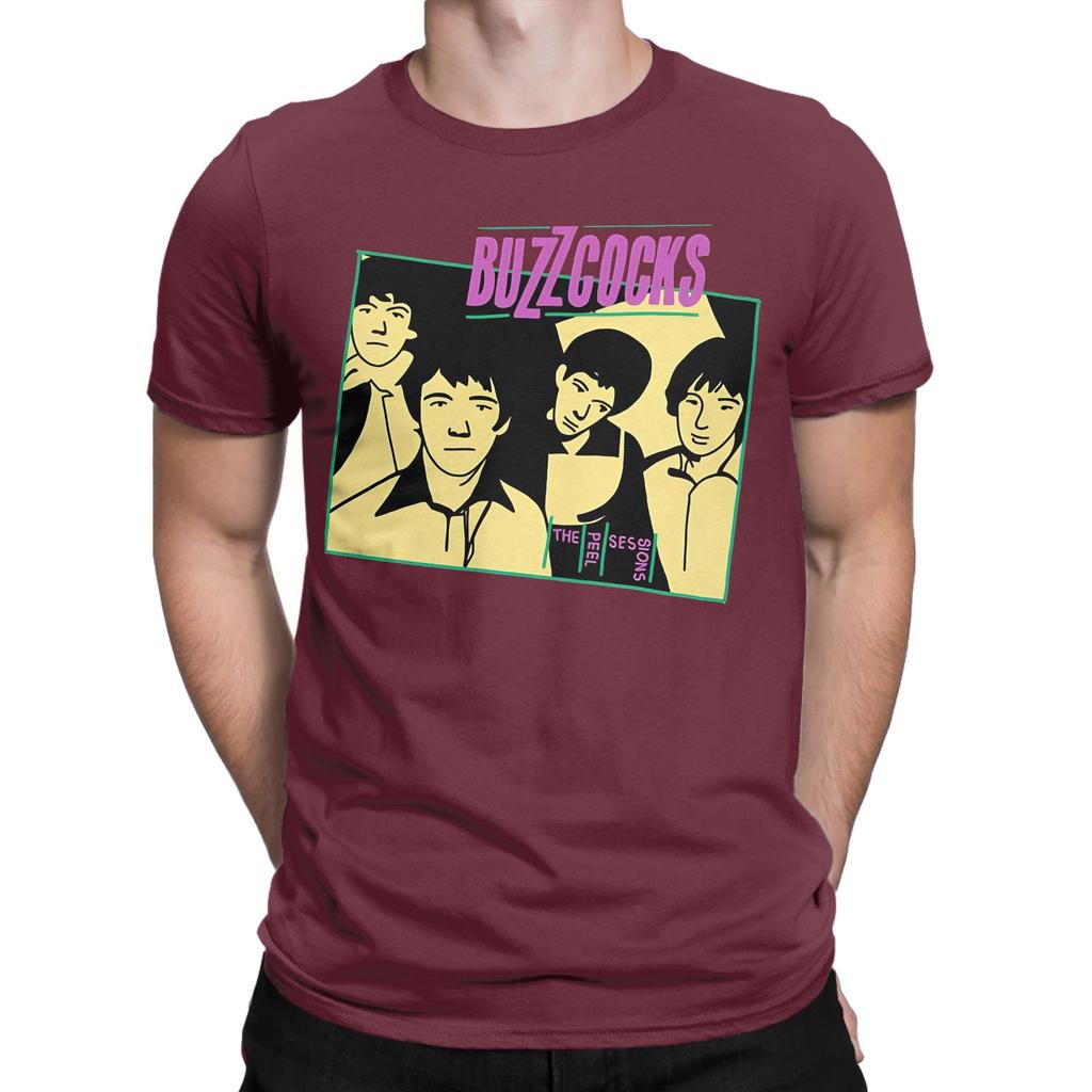 The Peel Sessions Novelty Graphic 100 Cotton Tshirt Buzzcocks Tees Tops For Unisex