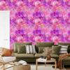 Ink violet, powder pink and purple wallpaper 50x1000
