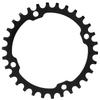 104BCD Single Speed Chainring Aluminum Alloy 30T Chainring Crank Accessories for Mountain BikeBlack