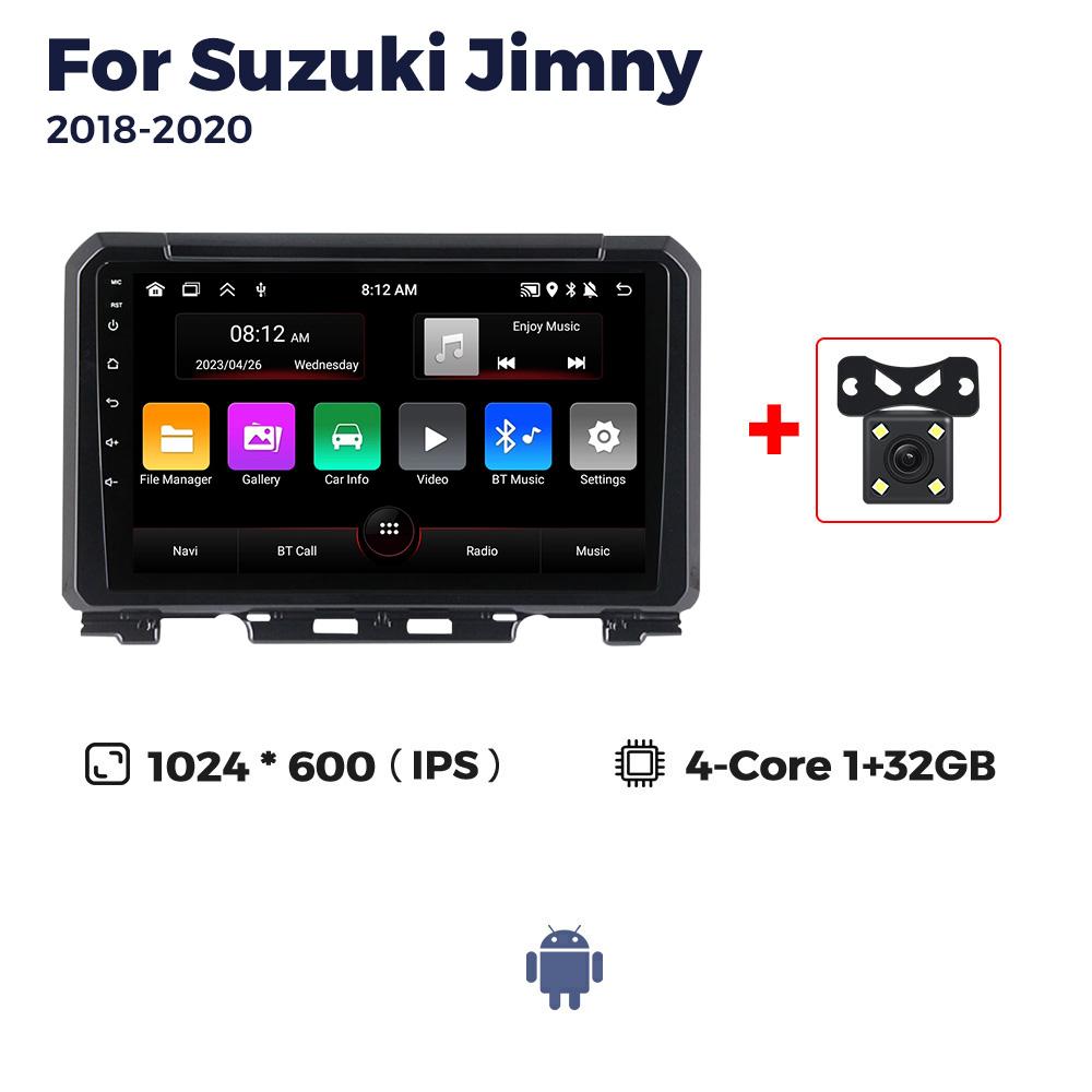 Мультимедийный плеер MEKEDE Android 13 для Suzuki Jimny 2018-2020, интеллектуальная система, автомобильное радио для Carplay, Android Auto, WIFI, GPS