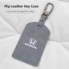 New Leather Car Smart NFC Card Key Cover Case Protector Shell For Honda Civic FIT Accord Prelude CRV 5th City CRZ CRX Jazz HRV