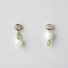 MERRYMOTIVE Color crystal and gemstone drop earring